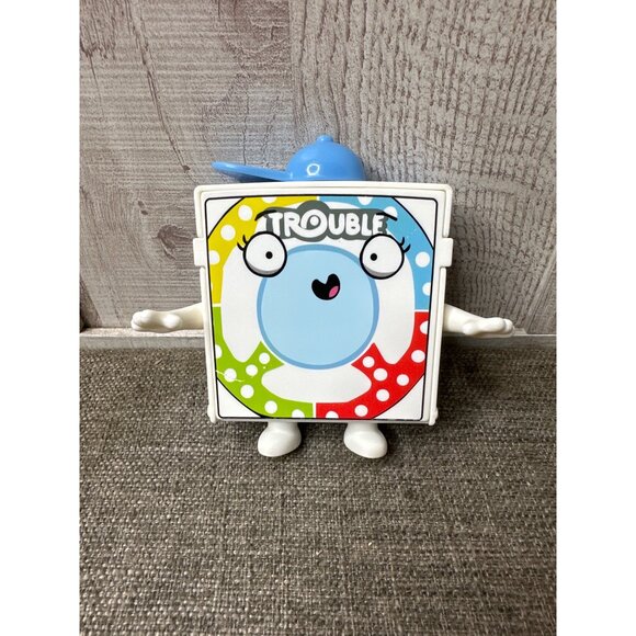 Hasbro Trouble Mini Board Game Toy Figure Complete 2020 McDonalds - Picture 1 of 4